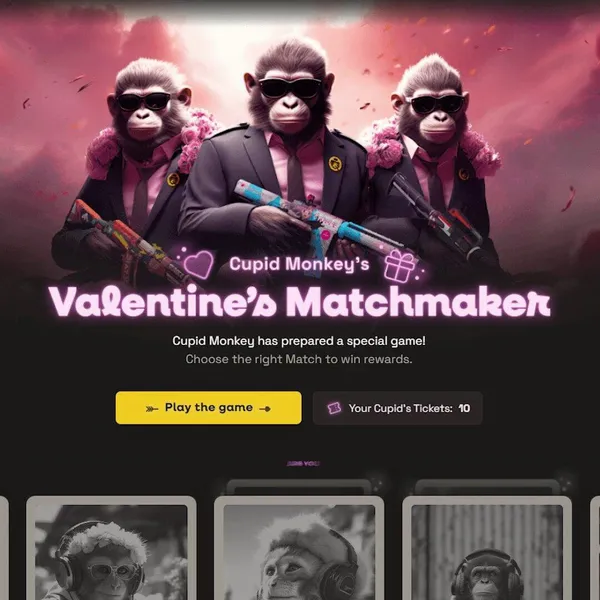 game valentine - Cupid’s Matchmaker