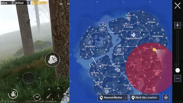 PUBG Mobile - Circle (Blue Zone)